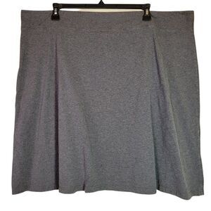 Merona Gray Casual Skirt (size 4X)